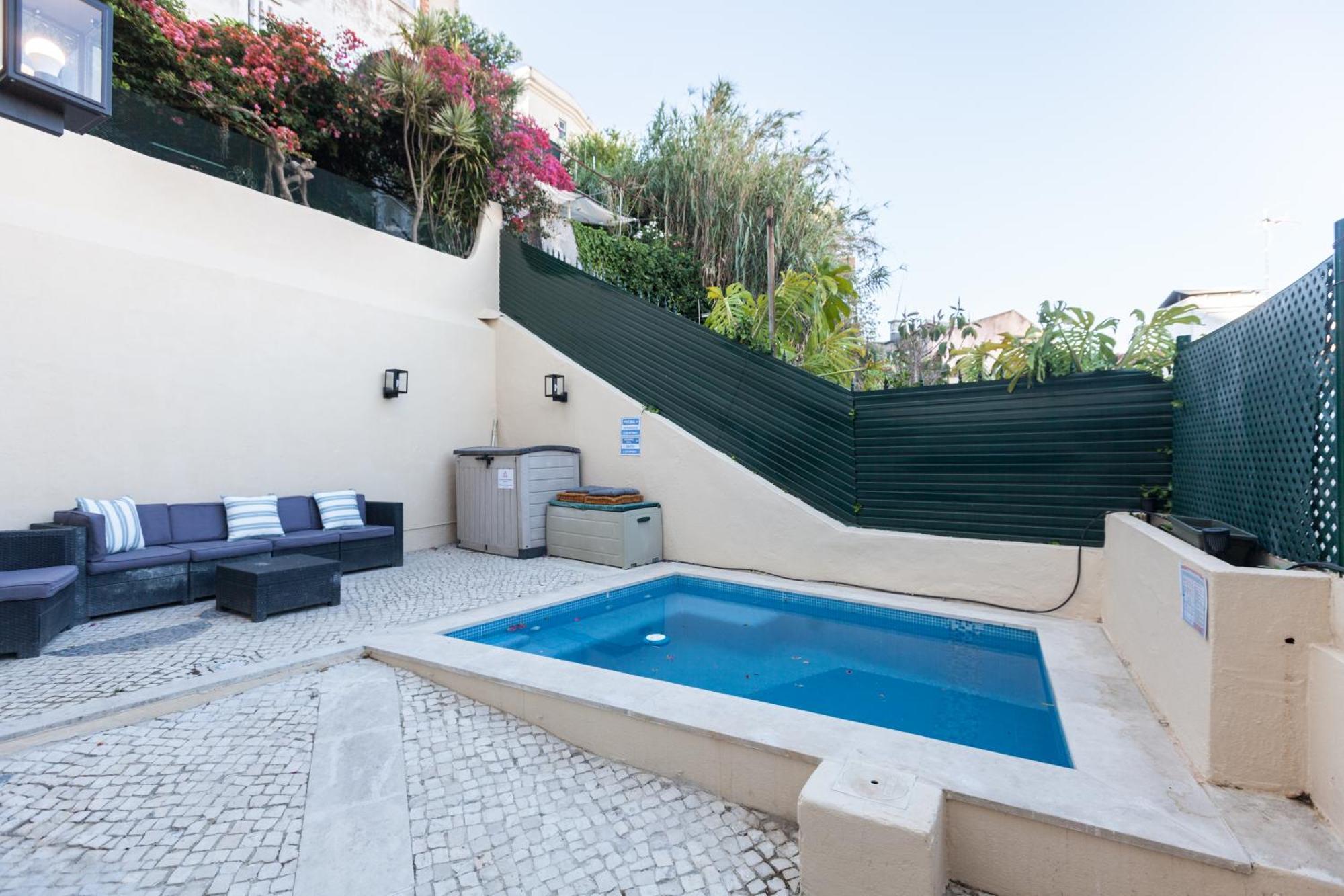 Flh Graca Charming Duplex With Small Pool Lisboa Eksteriør billede