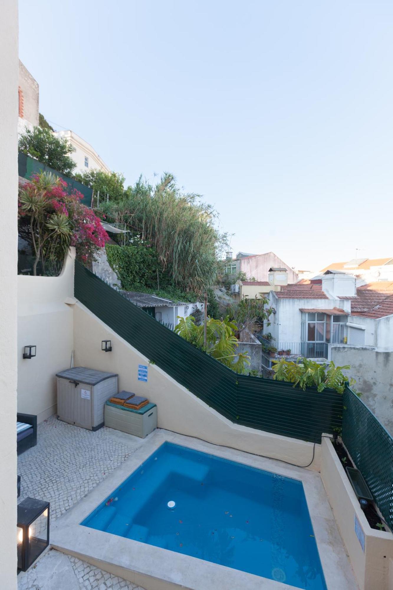 Flh Graca Charming Duplex With Small Pool Lisboa Eksteriør billede